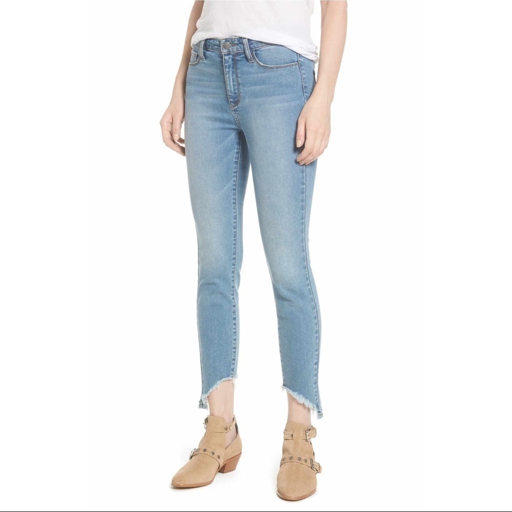 EVIDNT Los Angeles Raw Hem Skinny Jeans
